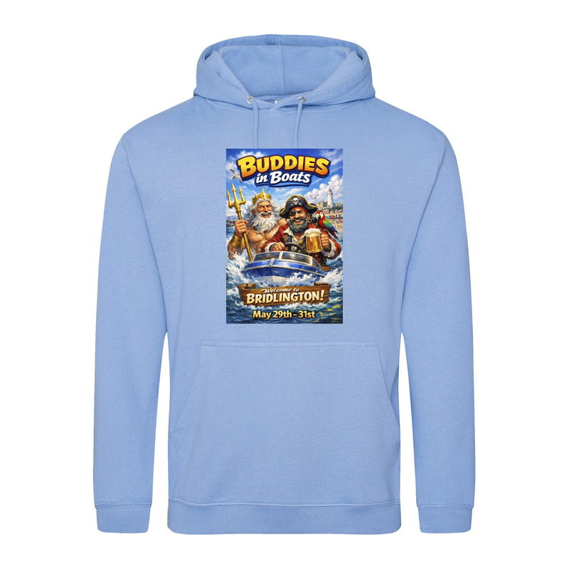 Buddies In Boats - Annual Reunion 2026 Printed Hoodie