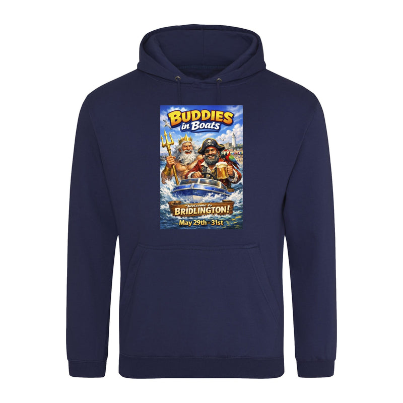 Buddies In Boats - Annual Reunion 2026 Printed Hoodie