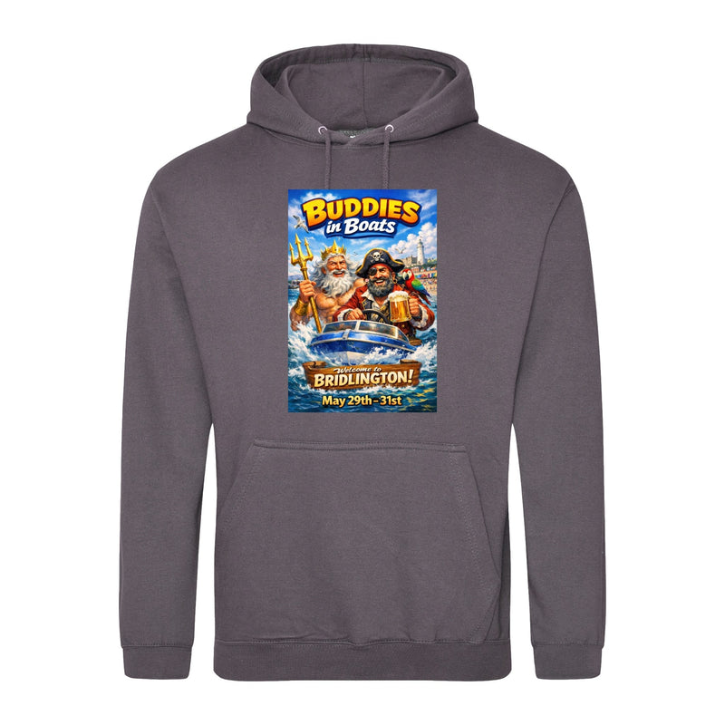 Buddies In Boats - Annual Reunion 2026 Printed Hoodie
