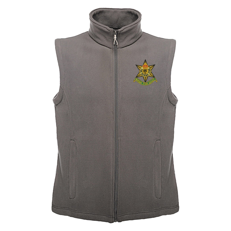 Burma Star Association Regatta Fleece Bodywarmer
