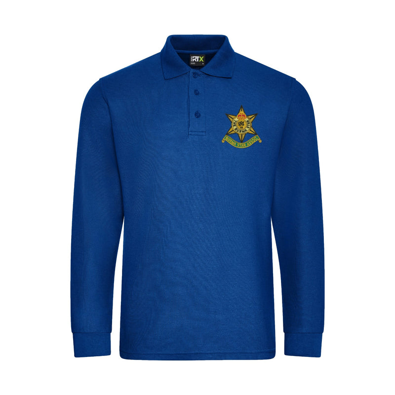 Burma Star Association Long Sleeve Polo Shirt