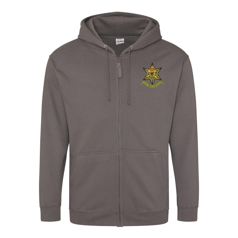 Burma Star Association Zipped Hoodie
