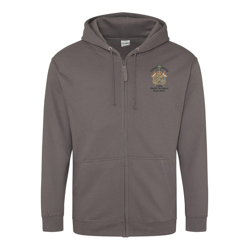 C Sqn 16th/5th The Queens Royal Lancers Zipped Hoodie
