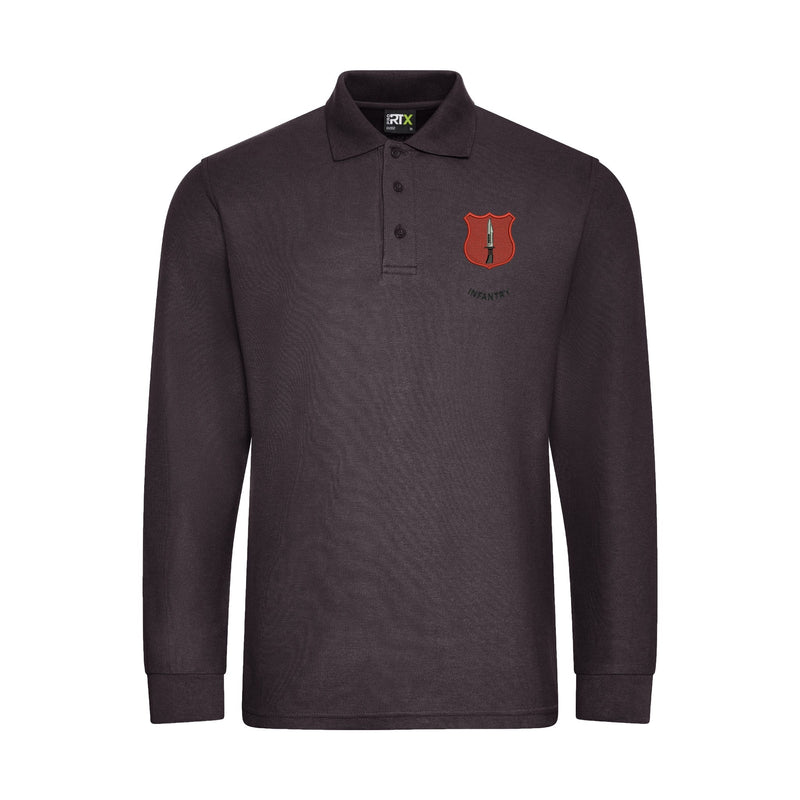 ITC Catterick - Infantry Long Sleeve Polo Shirt