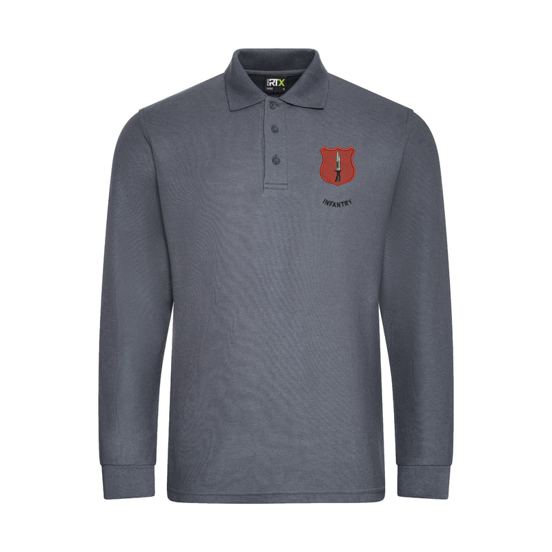 ITC Catterick - Infantry Long Sleeve Polo Shirt
