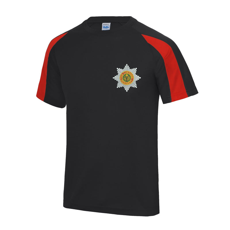Cheshire Regiment Contrast Polyester T-Shirt