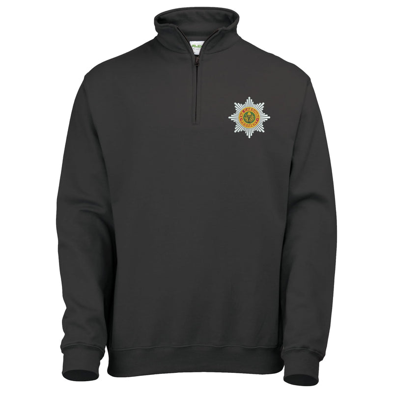 Cheshire Regiment Quarter Zip Sweatshirt