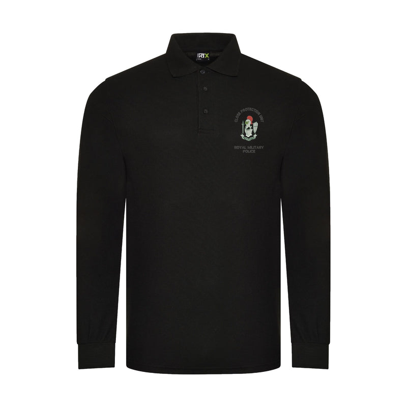 Close Protection Unit Royal Military Police Long Sleeve Polo Shirt