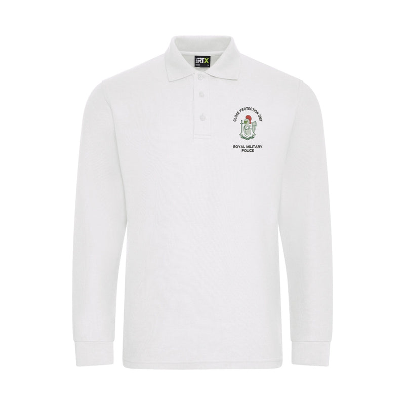 Close Protection Unit Royal Military Police Long Sleeve Polo Shirt