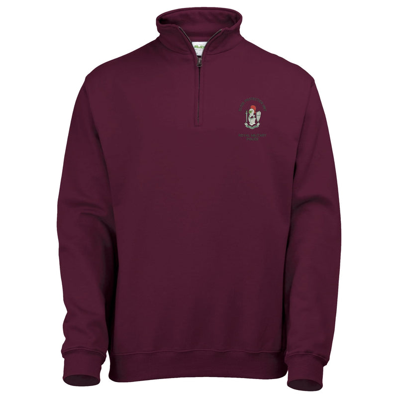 Close Protection Unit Royal Military Police Quarter Zip Sweatshirt