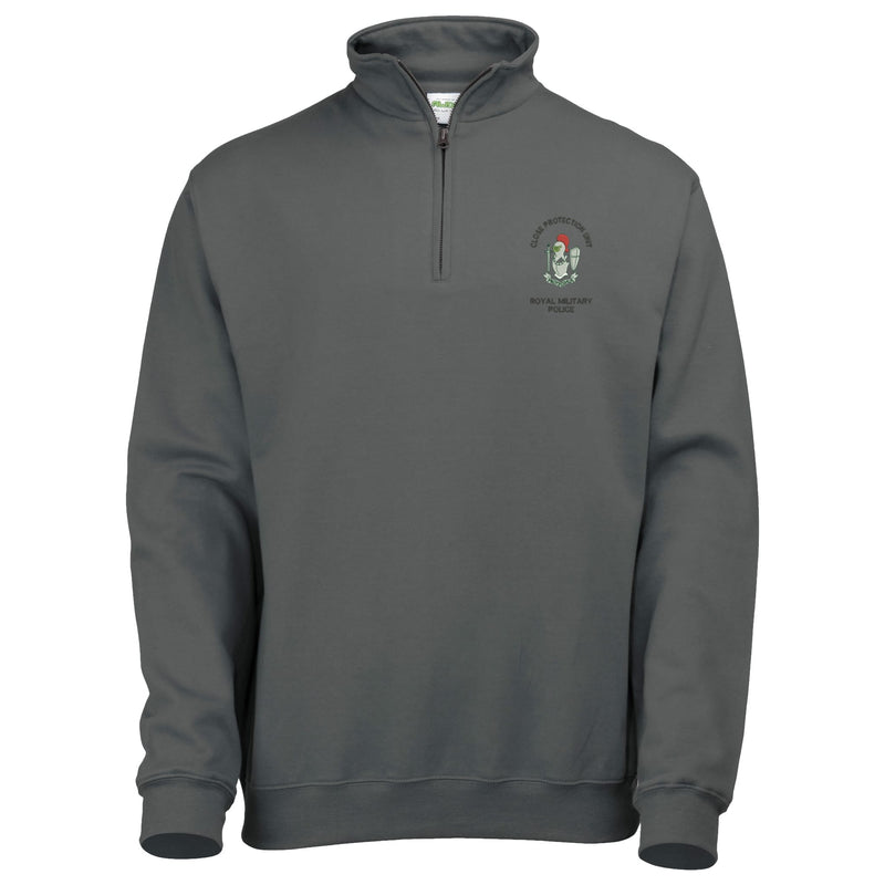 Close Protection Unit Royal Military Police Quarter Zip Sweatshirt