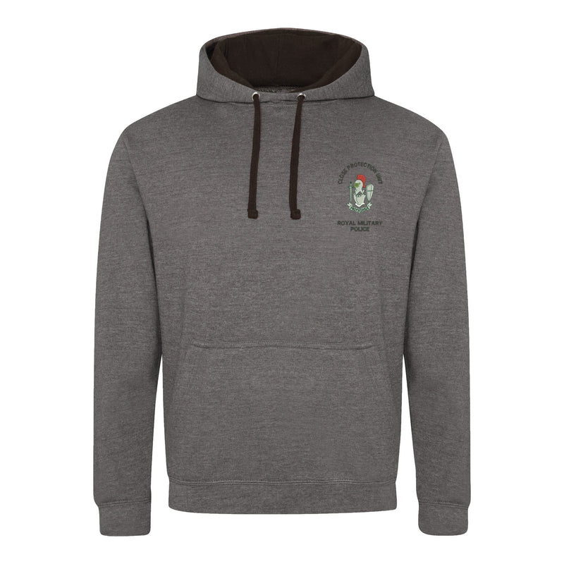 Close Protection Unit Royal Military Police Varsity Contrast Hoodie