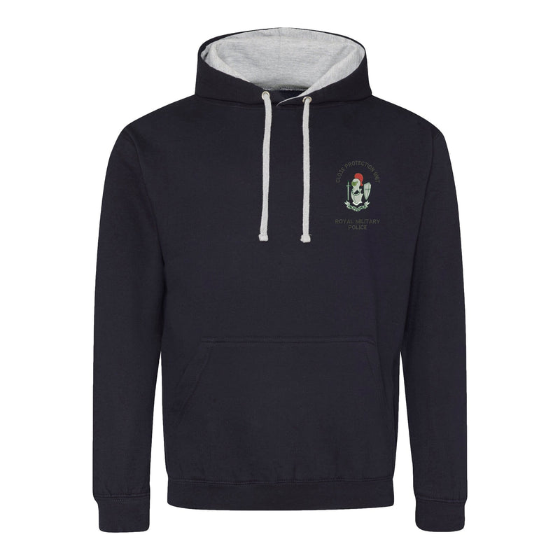 Close Protection Unit Royal Military Police Varsity Contrast Hoodie