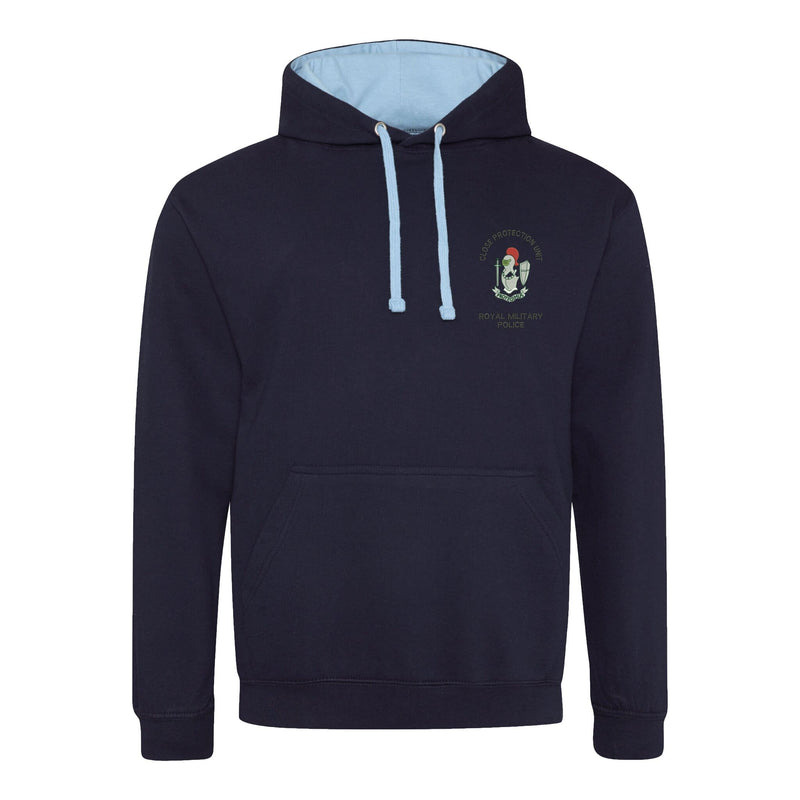 Close Protection Unit Royal Military Police Varsity Contrast Hoodie