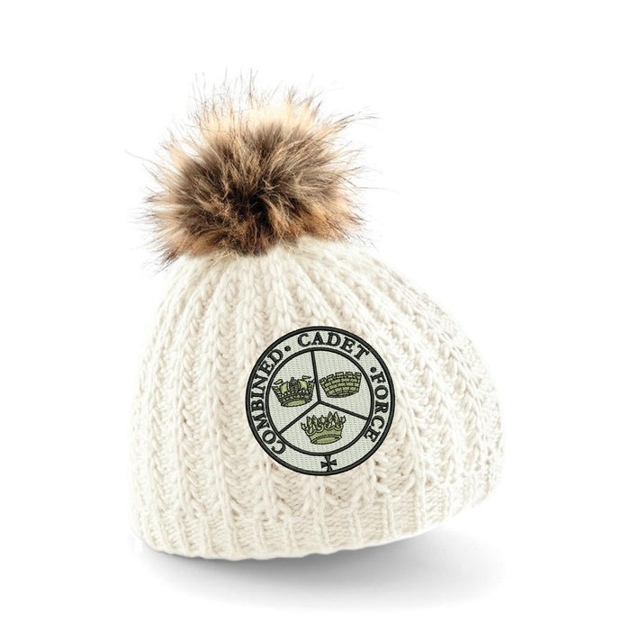 Combined Cadet Force Pom Pom Beanie Hat