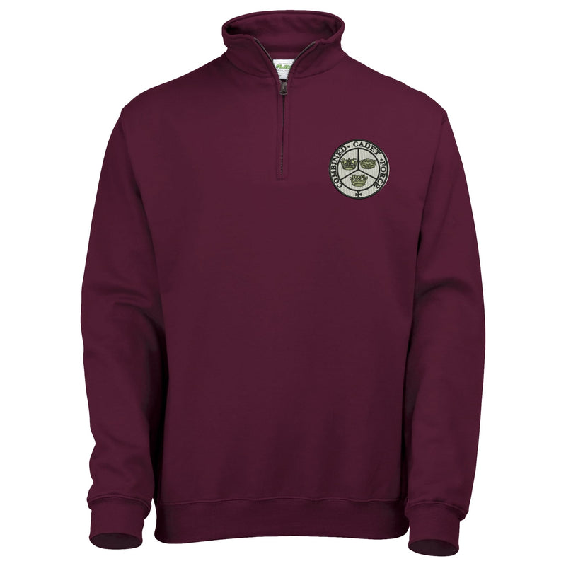 Combined Cadet Force Quarter Zip Sweatshirt