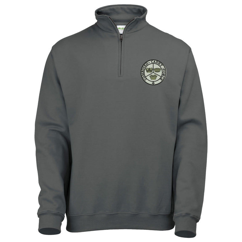 Combined Cadet Force Quarter Zip Sweatshirt