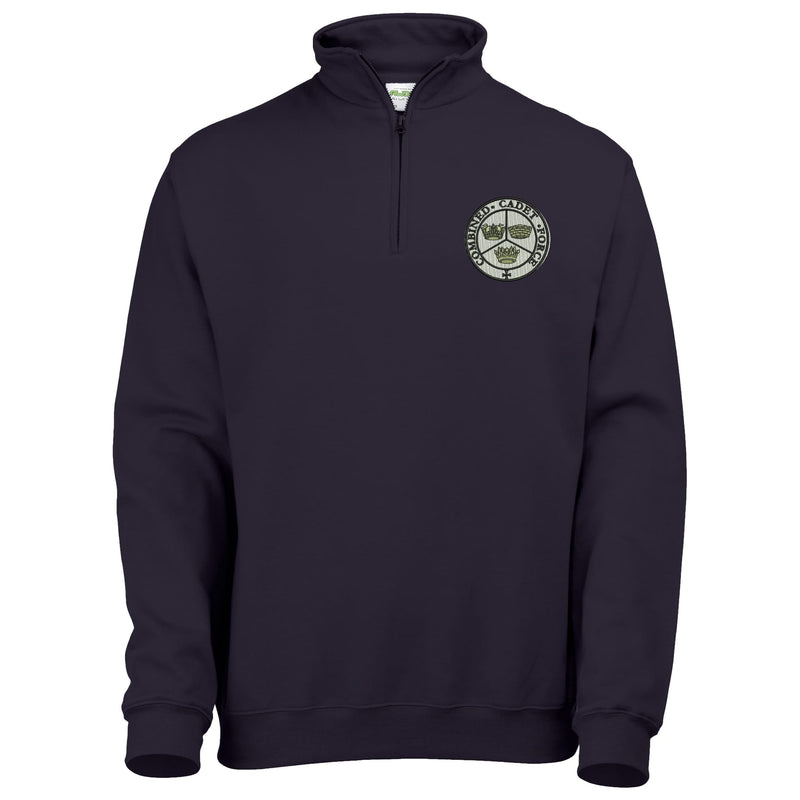 Combined Cadet Force Quarter Zip Sweatshirt