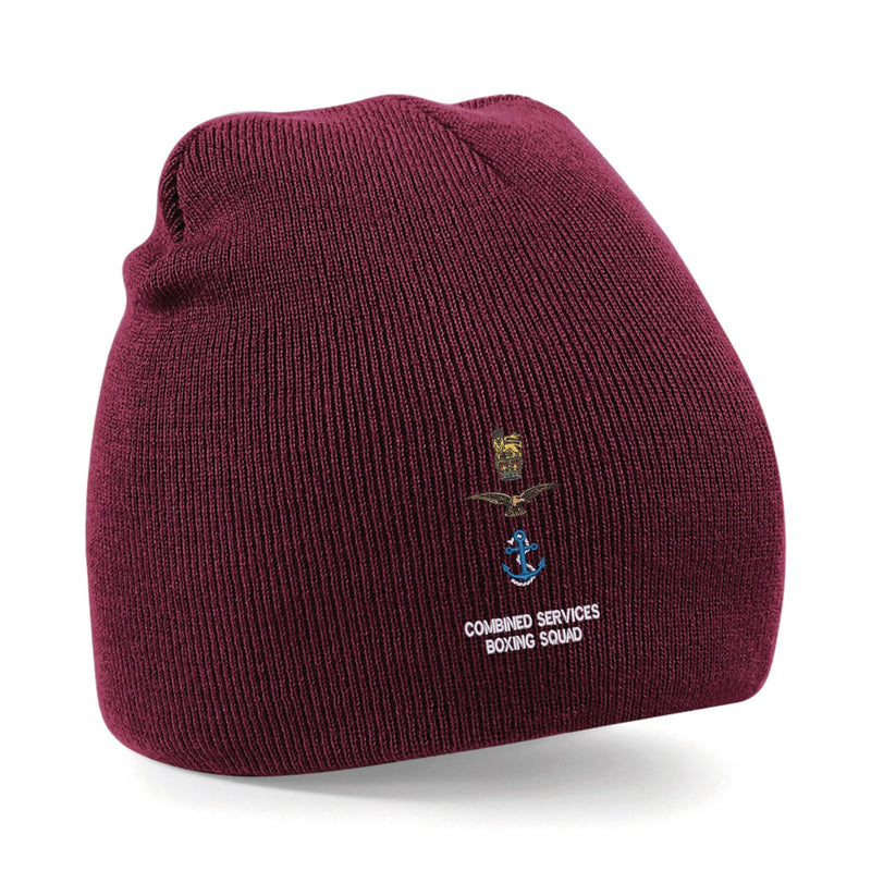 Combined Services Boxing Squad Beanie Hat