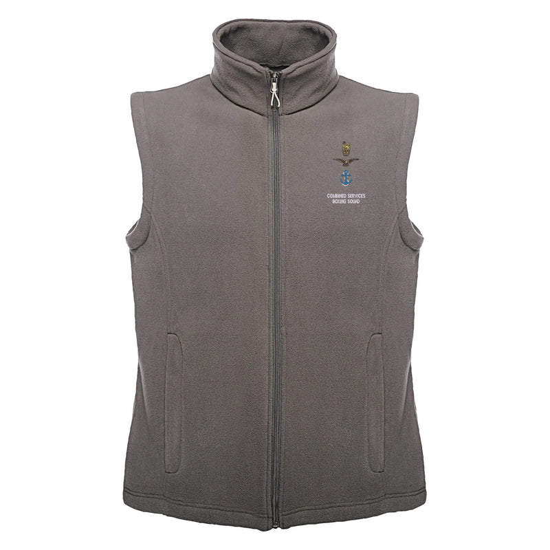 Combined Services Boxing Squad Regatta Fleece Bodywarmer