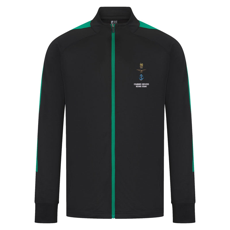 Combined Services Boxing Squad Knitted Tracksuit Top