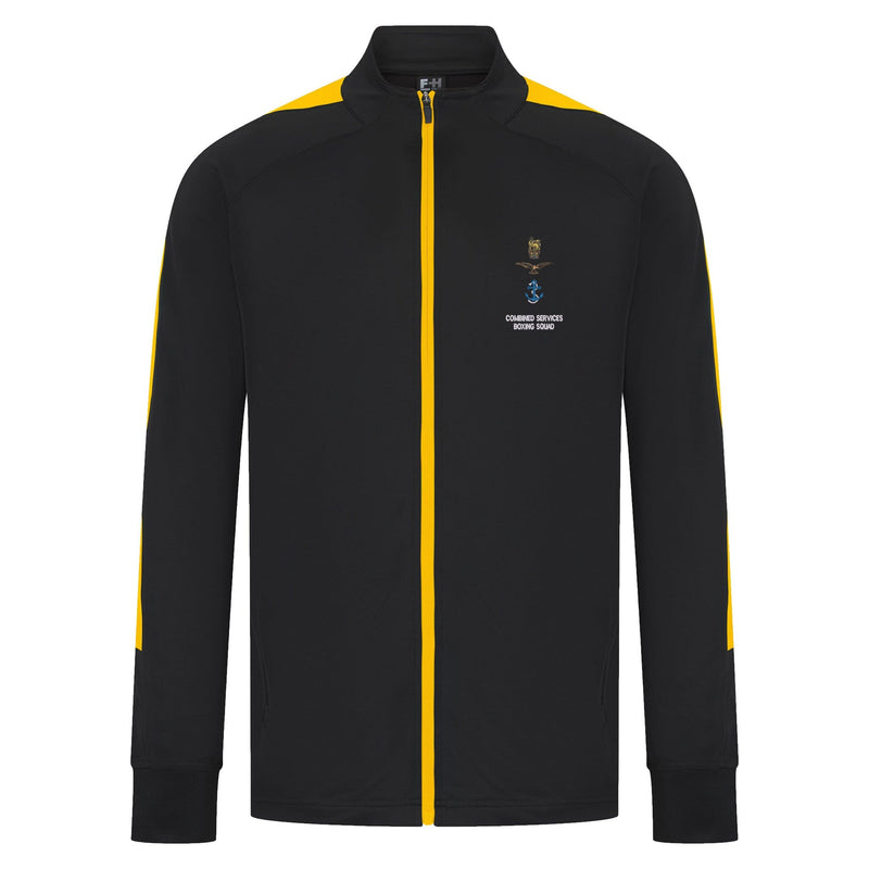 Combined Services Boxing Squad Knitted Tracksuit Top