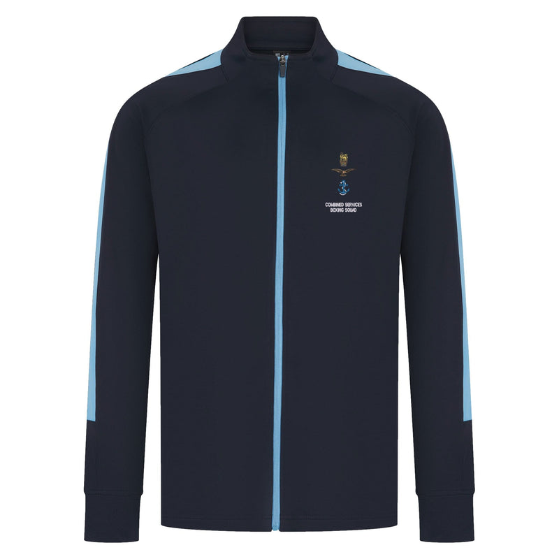 Combined Services Boxing Squad Knitted Tracksuit Top
