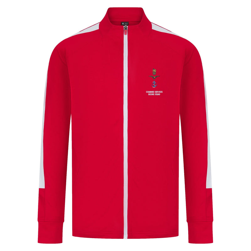 Combined Services Boxing Squad Knitted Tracksuit Top