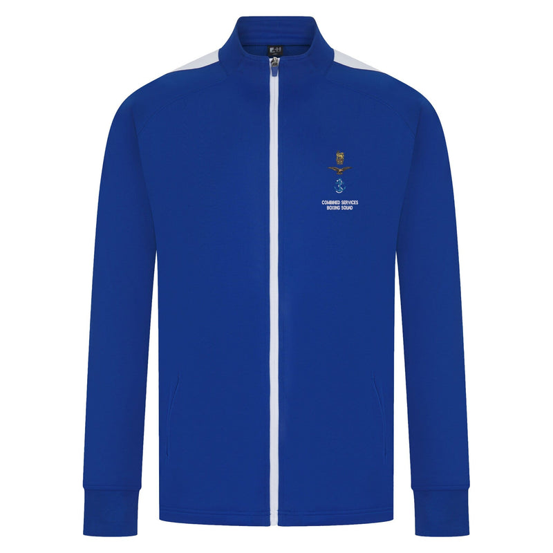 Combined Services Boxing Squad Knitted Tracksuit Top