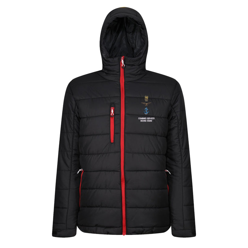 Combined Services Boxing Squad Regatta Thermal Hooded Jacket