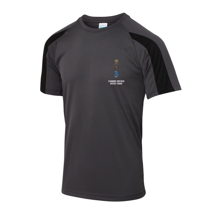 Combined Services Hockey Squad Contrast Polyester T-Shirt