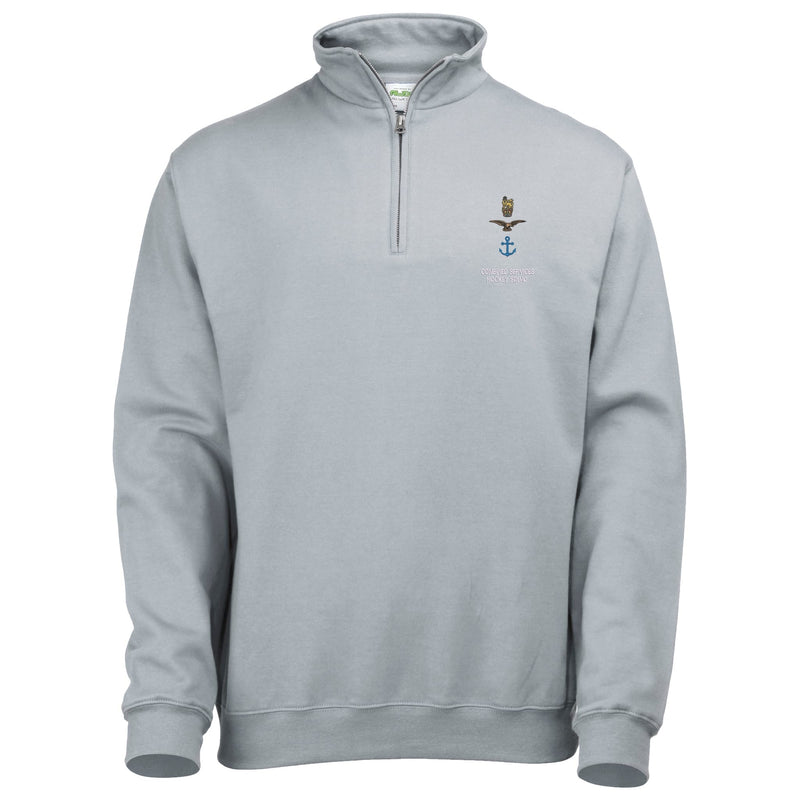 Combined Services Hockey Squad Quarter Zip Sweatshirt