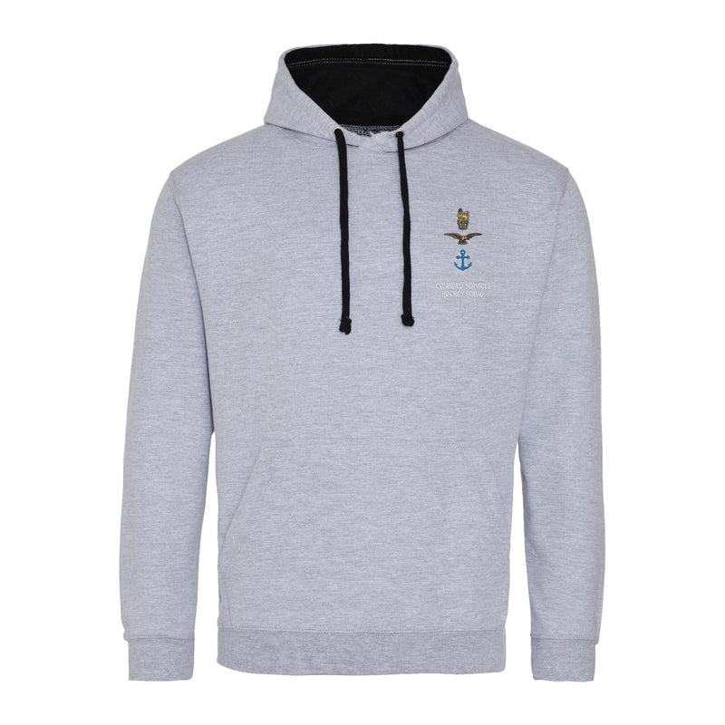 Combined Services Hockey Squad Varsity Contrast Hoodie