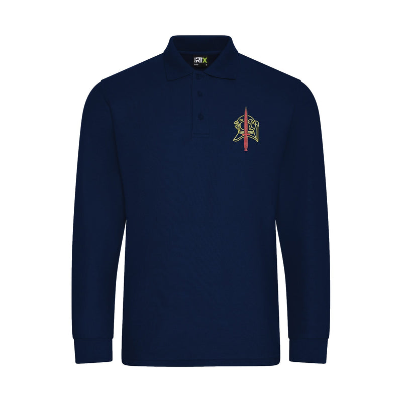 Commando Divers Long Sleeve Polo Shirt