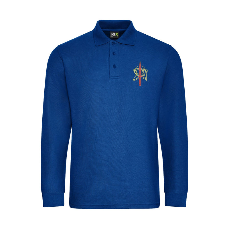 Commando Divers Long Sleeve Polo Shirt