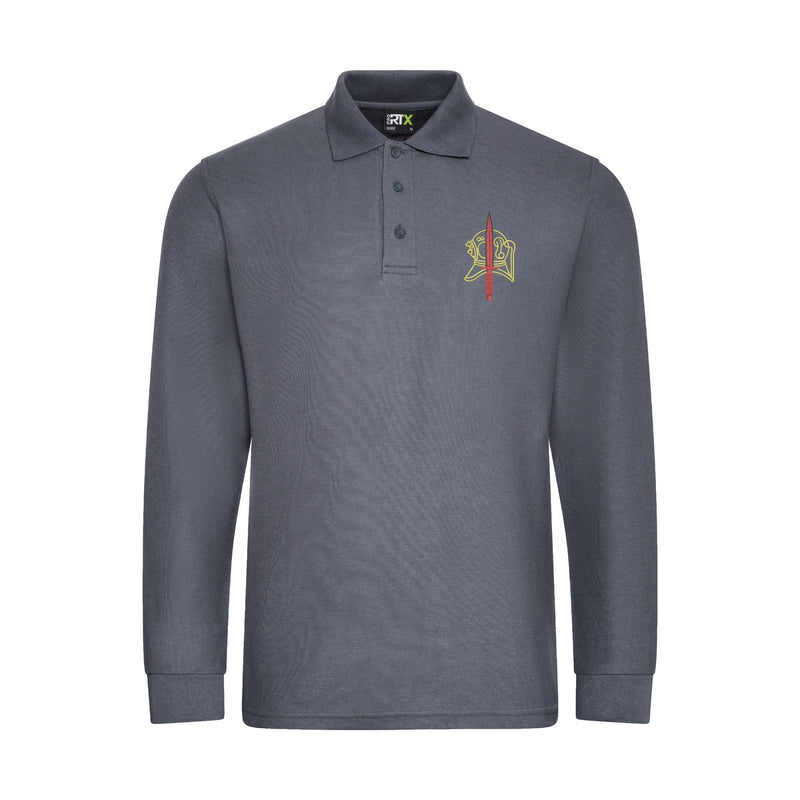 Commando Divers Long Sleeve Polo Shirt