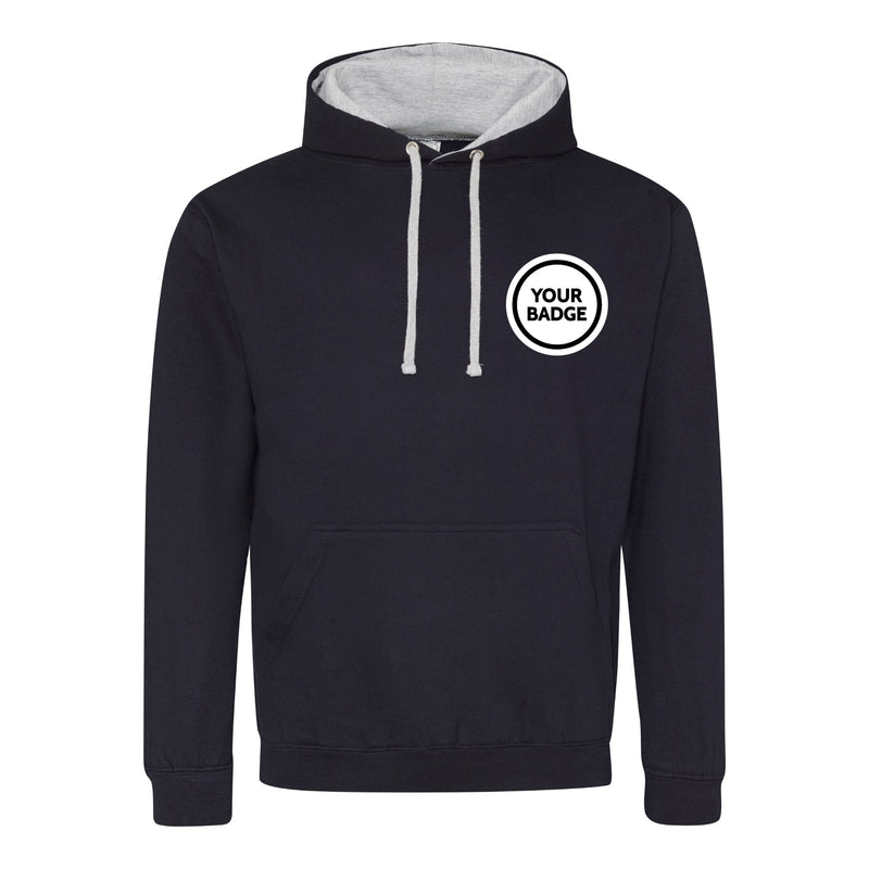 HMS Montrose Varsity Contrast Hoodie