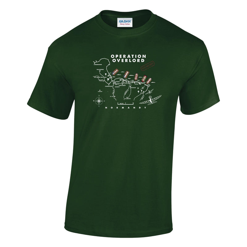 D-Day Operation Overlord Printed T-Shirt