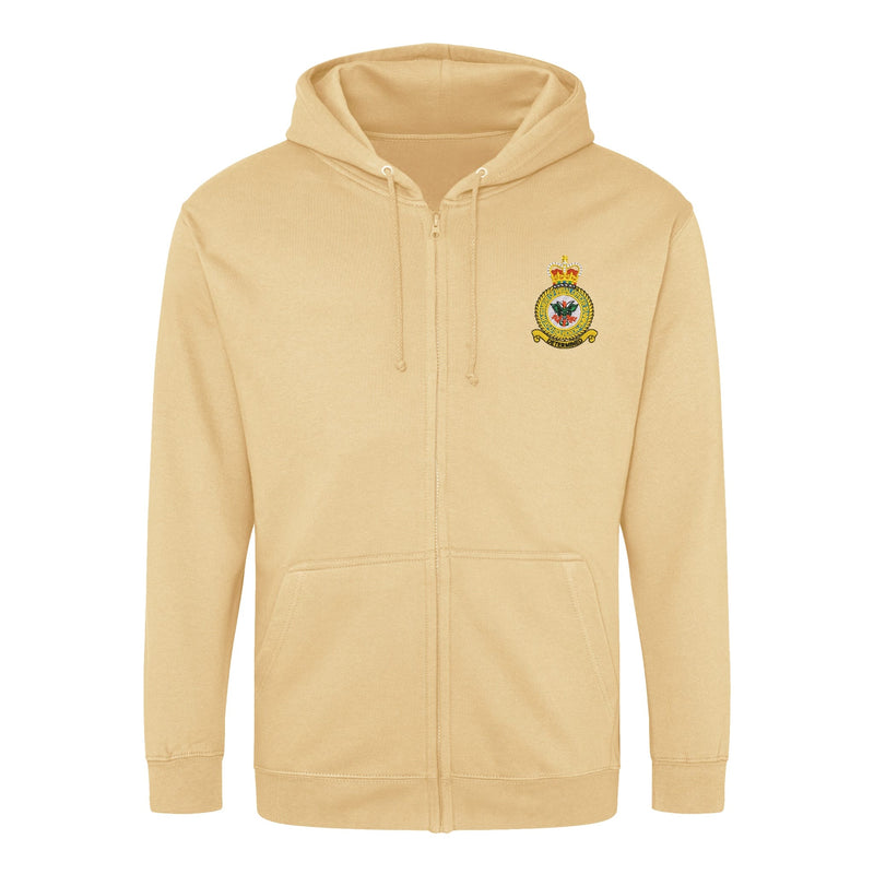 D Squadron Department of Initial Officer Training Zipped Hoodie