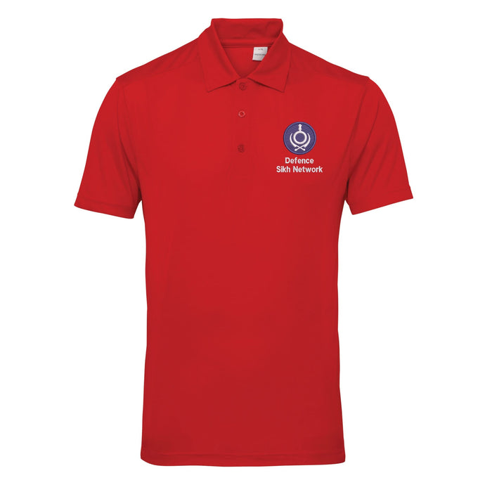 Defence Sikh Network Activewear Polo
