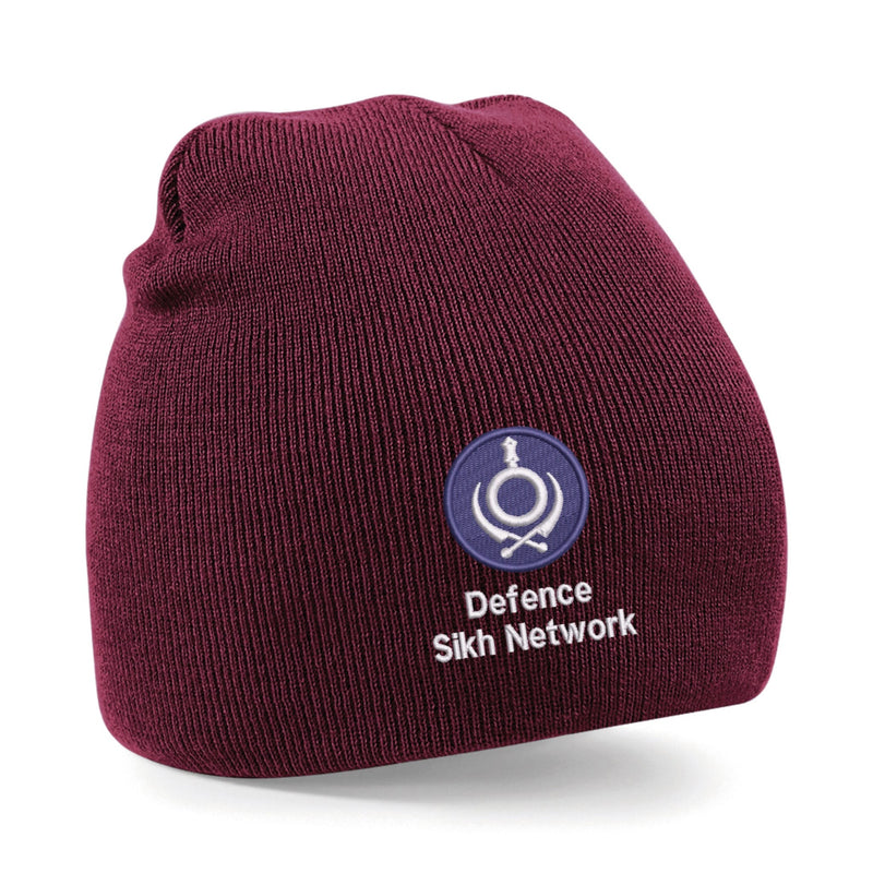 Defence Sikh Network Beanie Hat