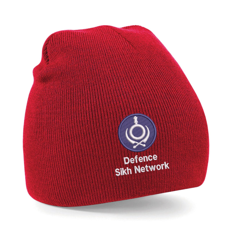 Defence Sikh Network Beanie Hat