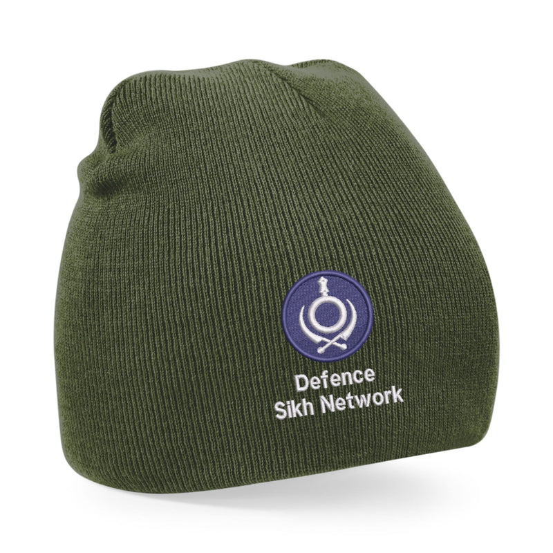 Defence Sikh Network Beanie Hat