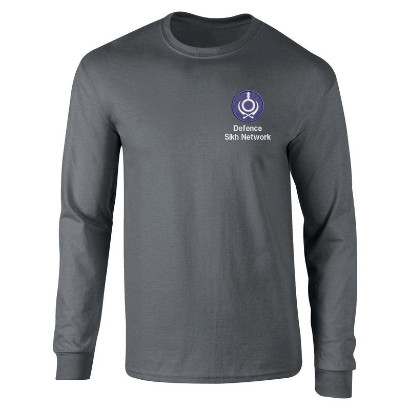 Defence Sikh Network Long Sleeve T-Shirt