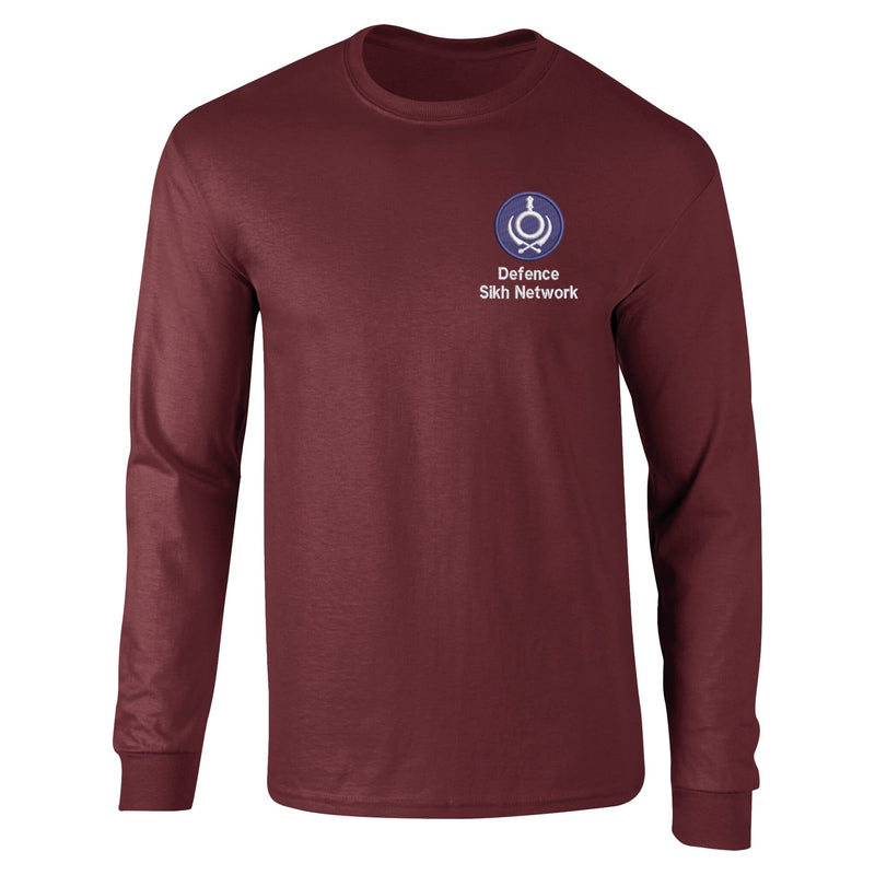 Defence Sikh Network Long Sleeve T-Shirt