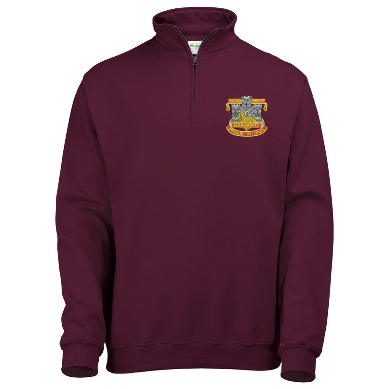 Devon and Dorset Regiment Quarter Zip Sweatshirt