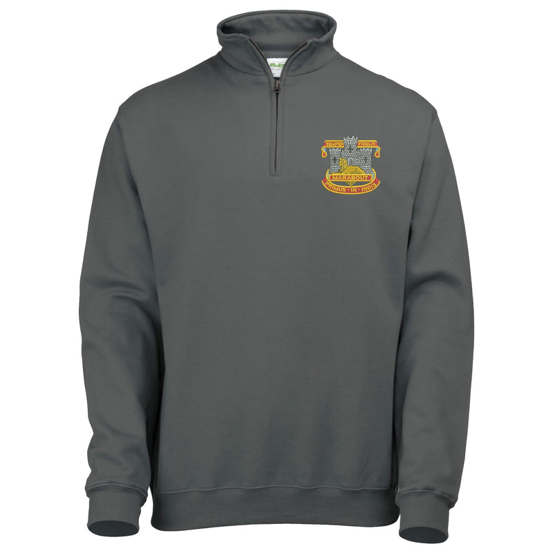 Devon and Dorset Regiment Quarter Zip Sweatshirt