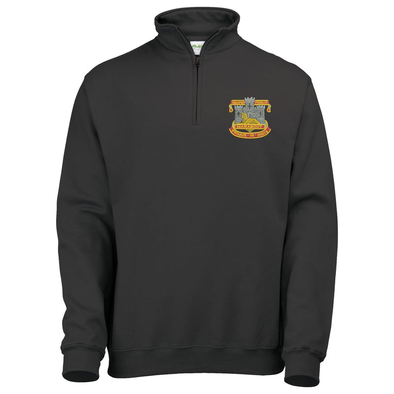 Devon and Dorset Regiment Quarter Zip Sweatshirt