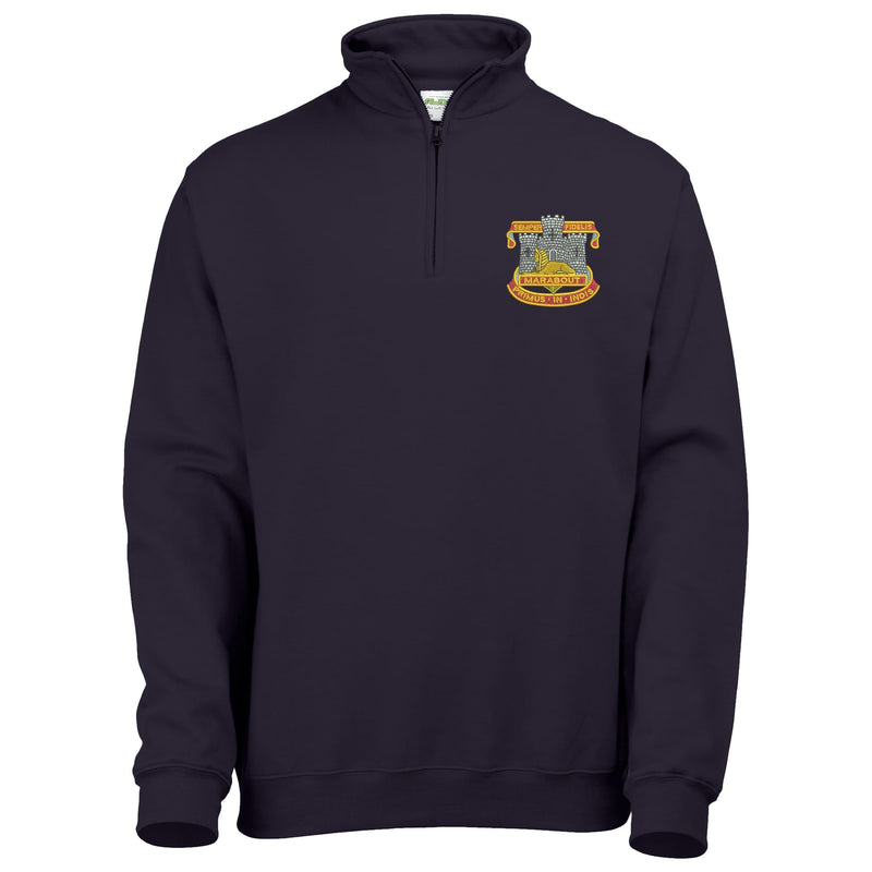 Devon and Dorset Regiment Quarter Zip Sweatshirt