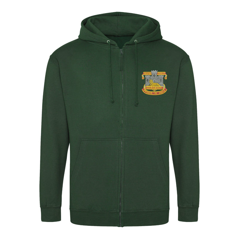 Devon and Dorset Regiment Zipped Hoodie